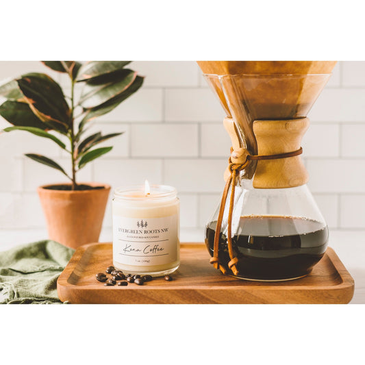 Kona Coffee - 7.6 fl oz Soy Candle