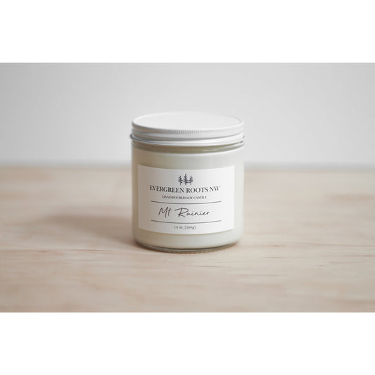 Mt Rainier - 13 fl oz Soy Candle